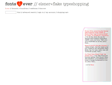 Tablet Screenshot of fonts4ever.com